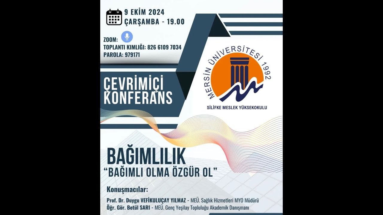 Bağımlılıkla Mücadele 'bağımlı Olma, Özgür Ol' Konferansı detayı için tıklayınız