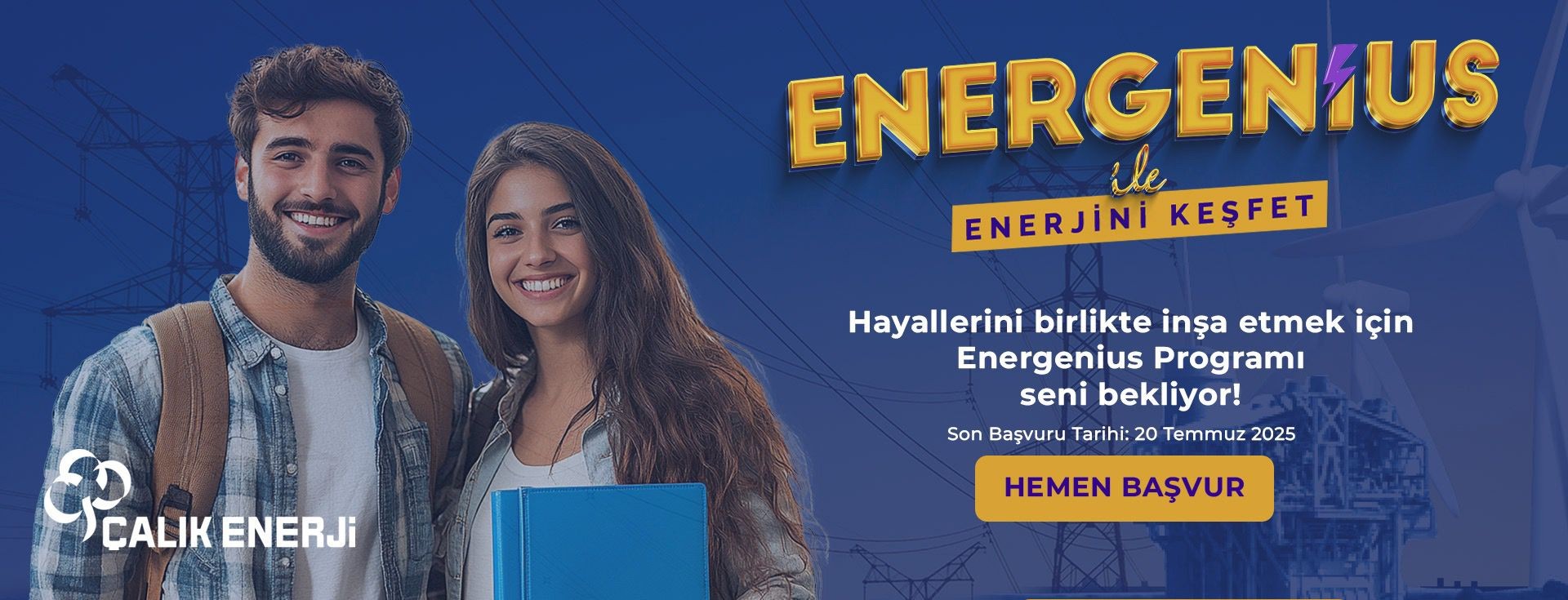Çalık Enerji Energenius Programı detayı için tıklayınız