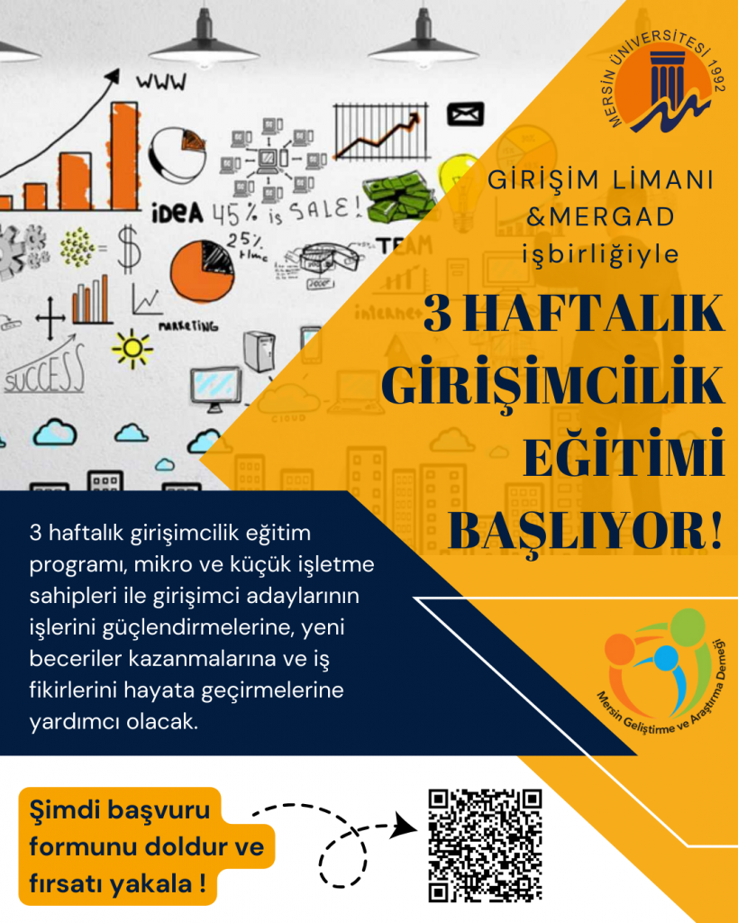 3 Haftalık Girişimcilik Eğitimi Başlıyor! detayı için tıklayınız