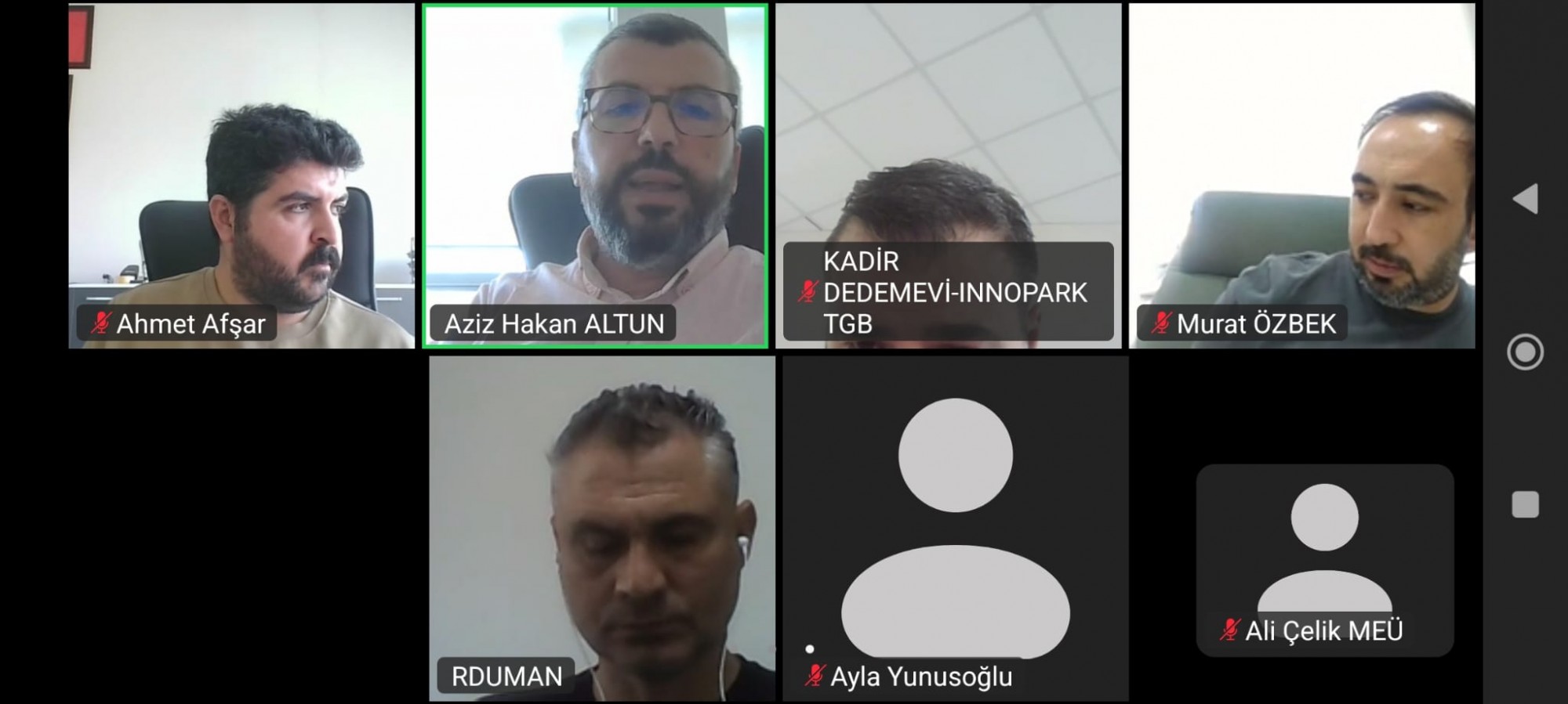 Yeşil Dönüşüm İçin Innopark İle Çevrimiçi Toplantı Yapıldı detayı için tıklayınız