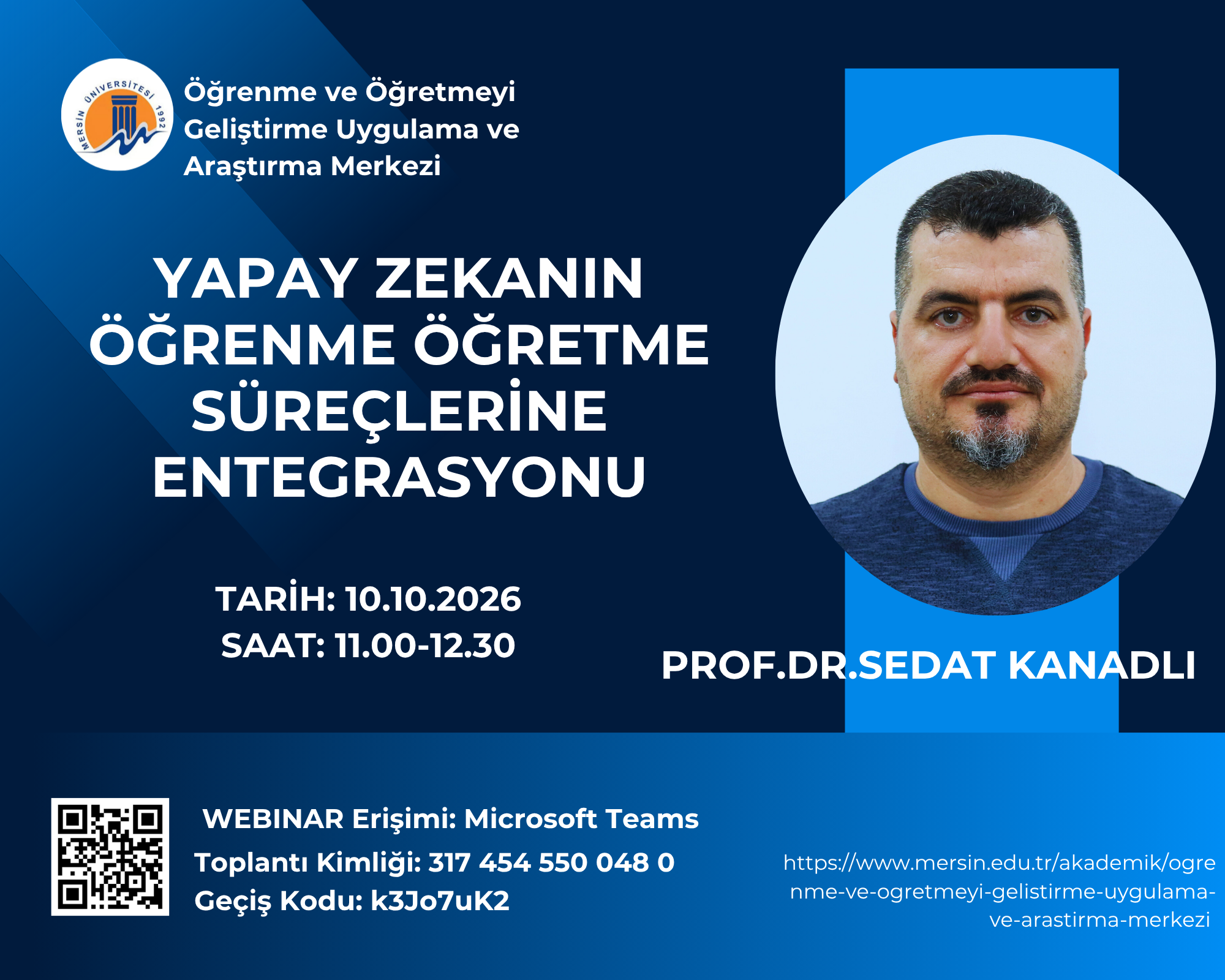 Yapay Zekanın Öğrenme Öğretme Süreçlerine Entegrasyonu detayı için tıklayınız