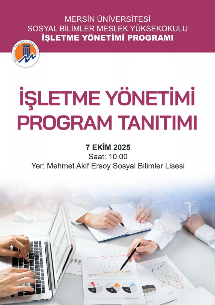 İşletme Yönetimi Program Tanıtımı detayı için tıklayınız