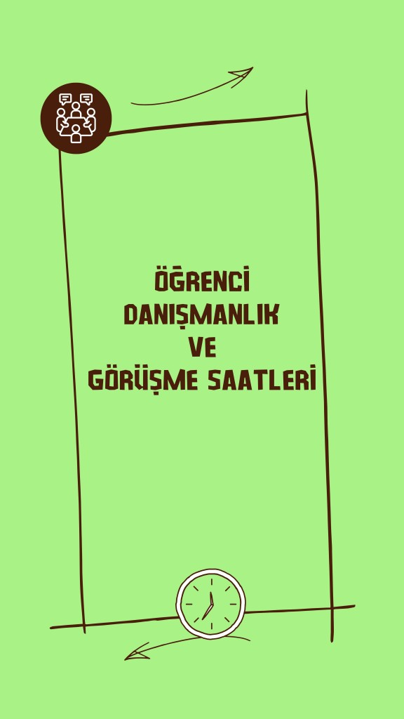 Öğrencilerimizin Program Öğretim Elemanları İle Görüşme Saatleri detayı için tıklayınız