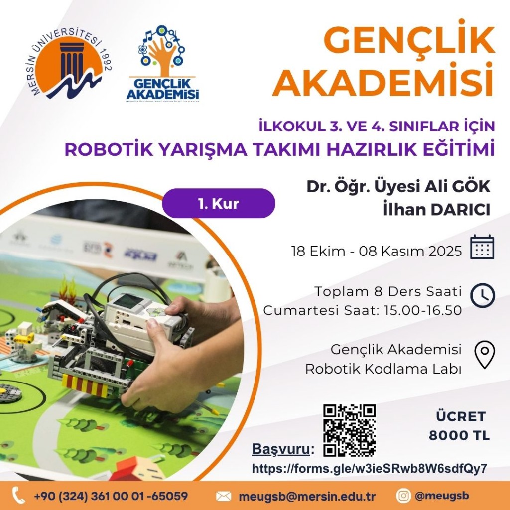 Robotik Yarışma Takımı detayı için tıklayınız