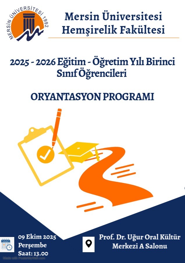 Hemşirelik Fakültemizde Birinci Sınıf Öğrenciler İçin Oryantasyon Eğitimi Gerçekleştirildi detayı için tıklayınız