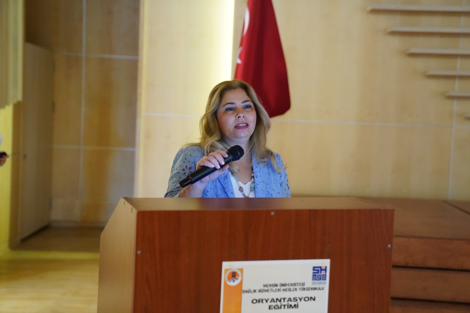 Mersin Üniversitesi Sağlık Hizmetleri Meslek Yüksekokulu’ndan 1. Sınıf Öğrencilerine Oryantasyon Eğitimi detayı için tıklayınız