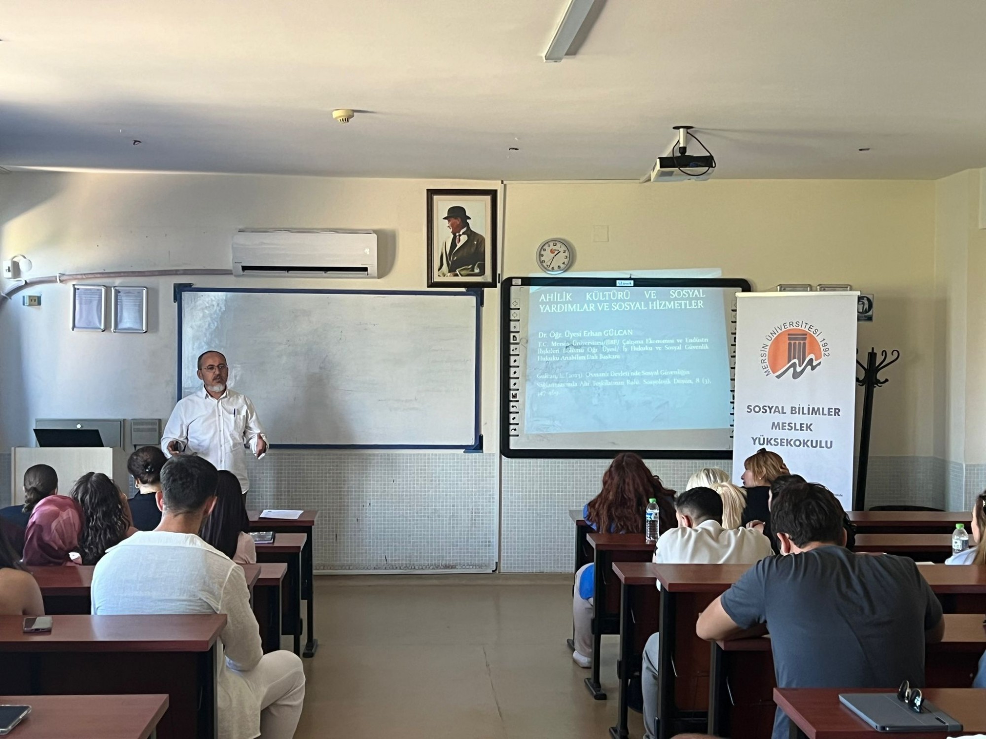 Mersin Üniversitesi Sosyal Bilimler Myo’da 38. Ahilik Haftası Konferansı Gerçekleştirildi detayı için tıklayınız