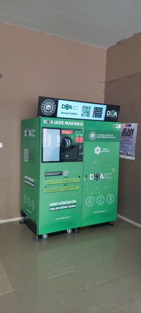 &Uuml;niversitemize Depozito İade Makinesi Kuruldu detayı için tıklayınız