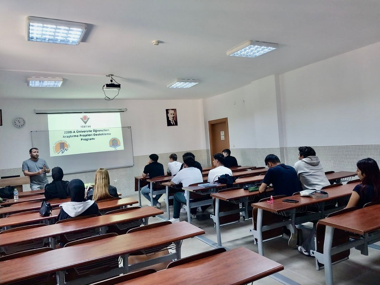 TURAM&rsquo;dan &ouml;ğrencilere Projeler Hakkında Bilgilendirme detayı için tıklayınız