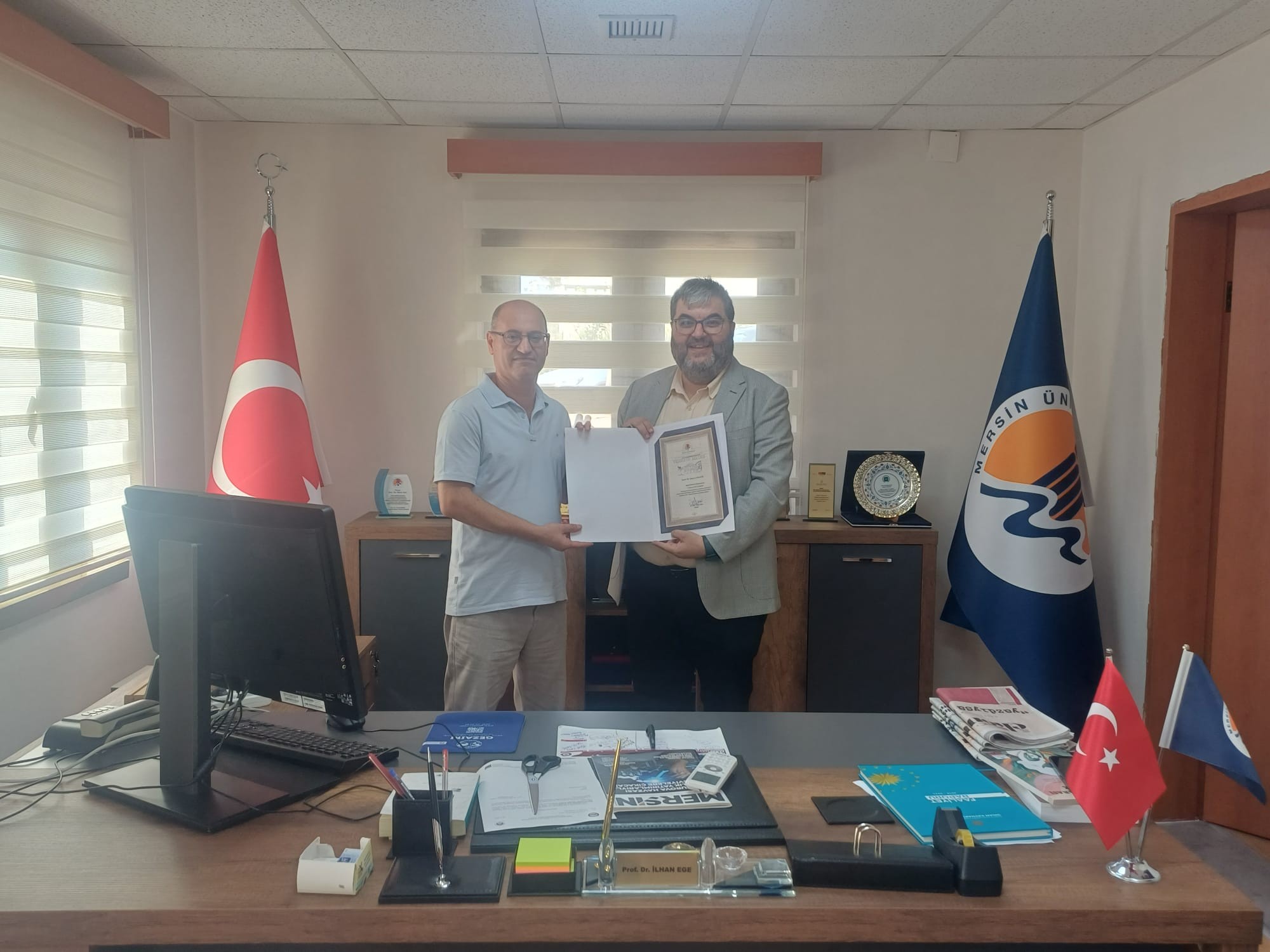 N&uuml;kleer Bilimler Uygulama ve Araştırma Merkezi tarafından Sağlık Bilimleri Fak&uuml;ltesi İdari ve Akademik Personeline Y&ouml;nelik, İyonlaştırıcı ve İyonlaştırıcı Olmayan Radyasyon Eğitimi Verildi detayı için tıklayınız