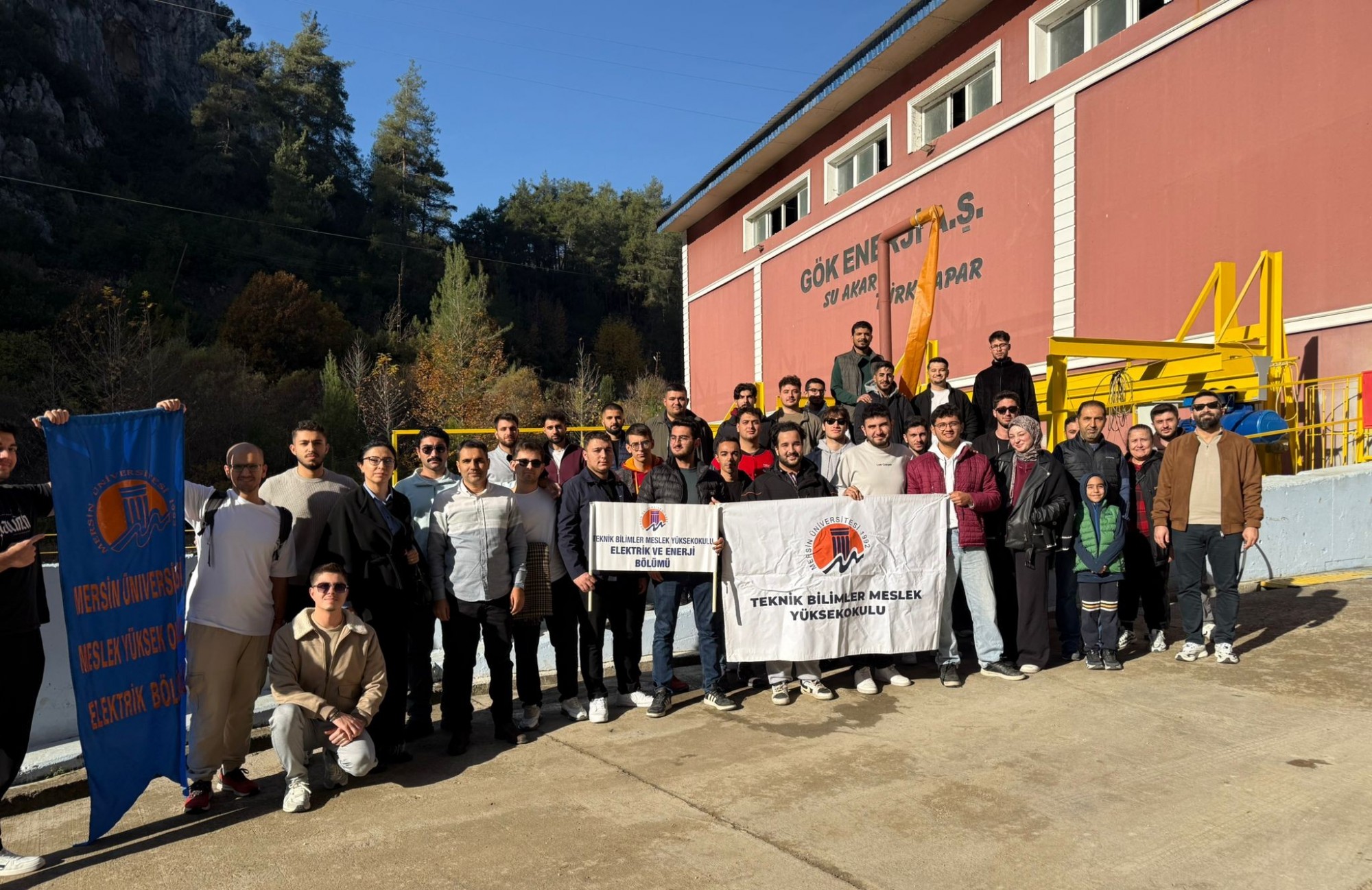 Elektrik ve Enerji B&ouml;l&uuml;m&uuml;nden G&ouml;k HES&rsquo;e Teknik Gezi detayı için tıklayınız