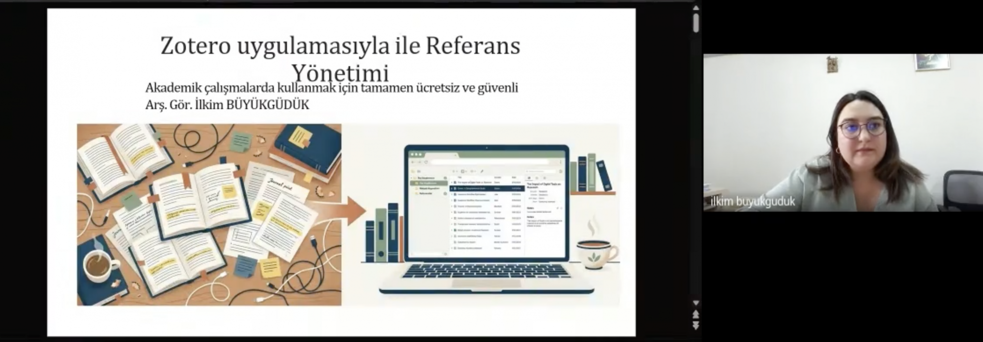 Lisans&uuml;st&uuml; &Ouml;ğrencilerimize Kaynak&ccedil;a Hazırlanması ve Kaynak&ccedil;a Y&ouml;netimi Eğitimi Verildi detayı için tıklayınız