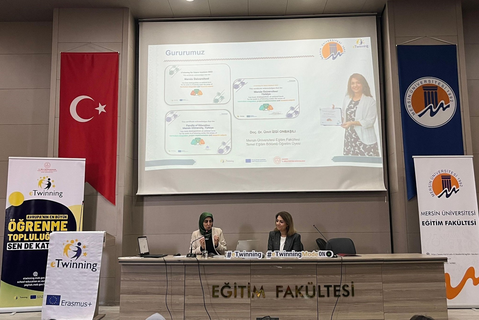 eTwinning Bilgilendirme Toplantısı D&uuml;zenlendi detayı için tıklayınız