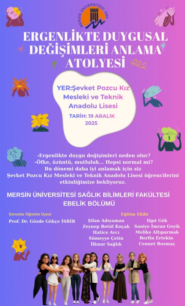 Ergenlikte duygusal değişimleri anlama at&ouml;lyesi detayı için tıklayınız