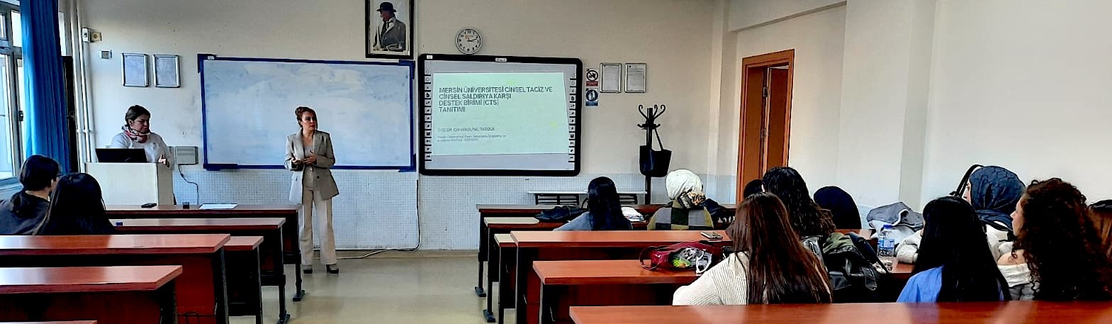 Sosyal Bilimler Meslek Y&uuml;ksekokulu&rsquo;nda Cinsel Taciz ve Saldırıya Karşı Destek Birimi Tanıtım &Ccedil;alışması Ger&ccedil;ekleştirildi detayı için tıklayınız