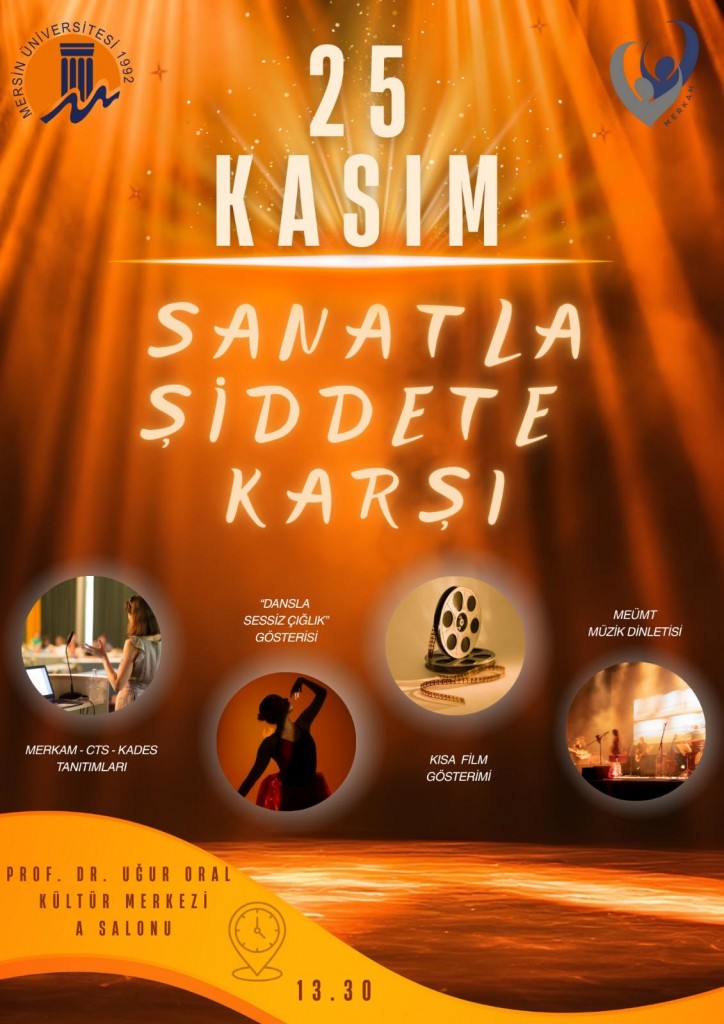 25 Kasım Kadına Y&ouml;nelik Şiddete Karşı Uluslararası M&uuml;cadele G&uuml;n&uuml; Kapsamında "Sanatla Şiddete Karşı" Etkinliği D&uuml;zenlendi detayı için tıklayınız