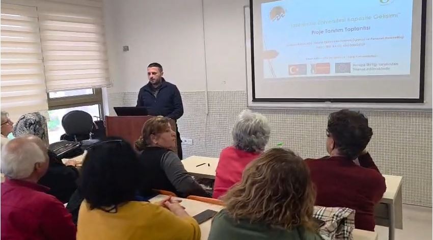 Erasmus+ KA122-ADU Projesi Kapsamında Ger&ccedil;ekleştirilecek "tazelenme &Uuml;niversitesi Kapasite Gelişimi" Başlıklı Projesi Hakkında Tanıtım Toplantısı Sayın Ahmet Abalı Tarafından Ger&ccedil;ekleştirildi. detayı için tıklayınız
