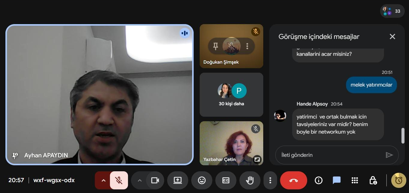 Kariyer Merkezi&rsquo;nde İş Planı ve Girişimcilik Deneyim Paylaşımı detayı için tıklayınız