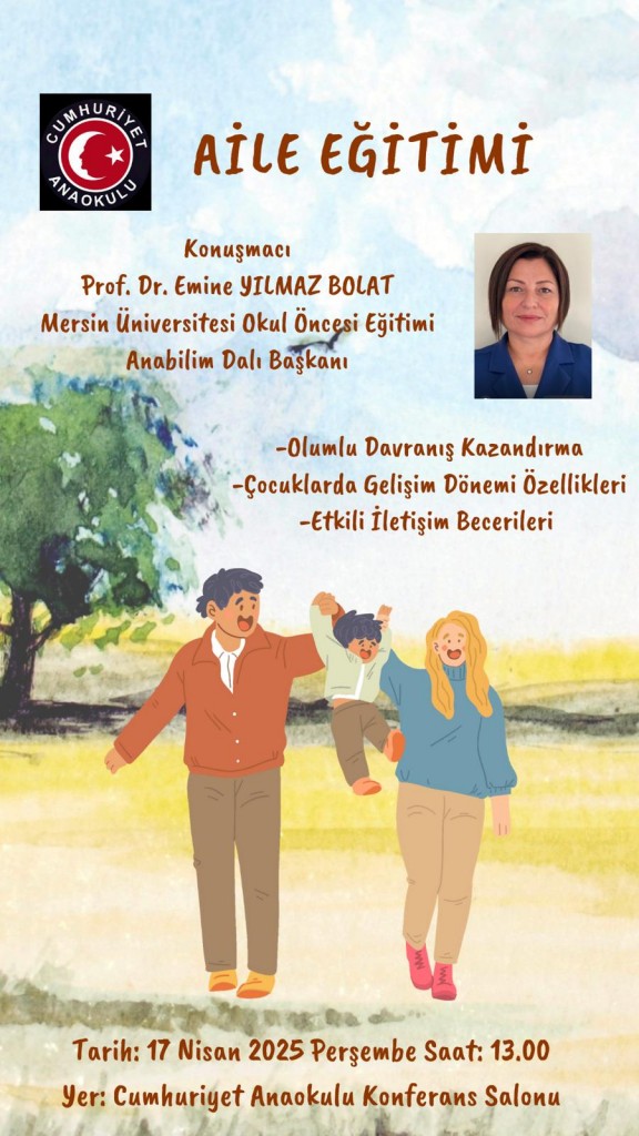  Aile Eğitimine İlişkin Konferans detayı için tıklayınız