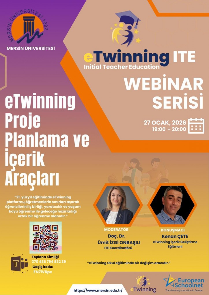 E-Twinning Proje Planlama ve İ&ccedil;erik Ara&ccedil;ları Online Eğitim detayı için tıklayınız