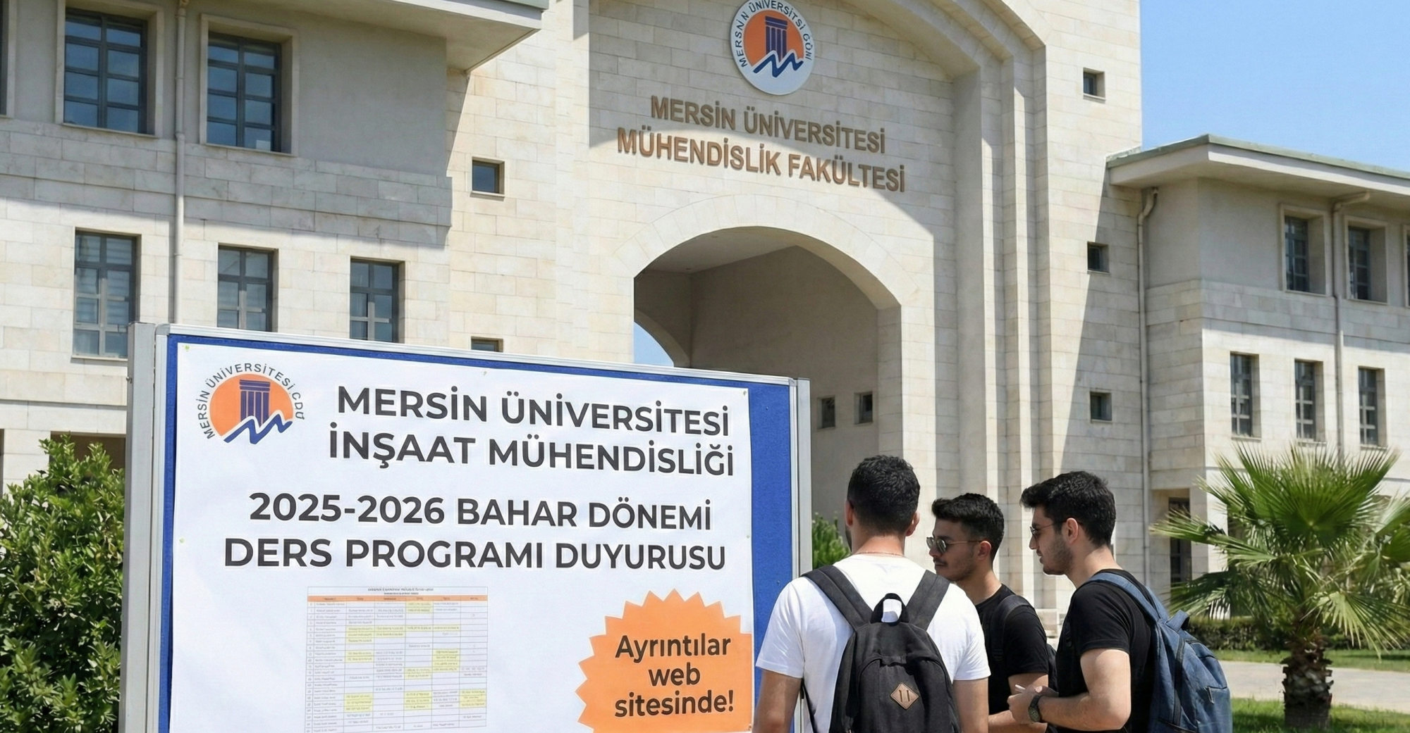 2025-2026 Bahar D&ouml;nemi Lisans Ders Programı detayı için tıklayınız