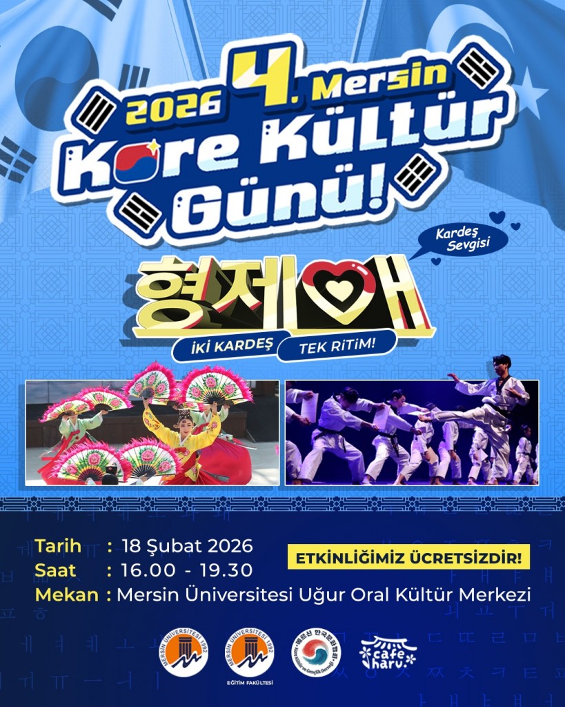 4. Mersin Kore K&uuml;lt&uuml;r G&uuml;n&uuml; Başlıyor detayı için tıklayınız