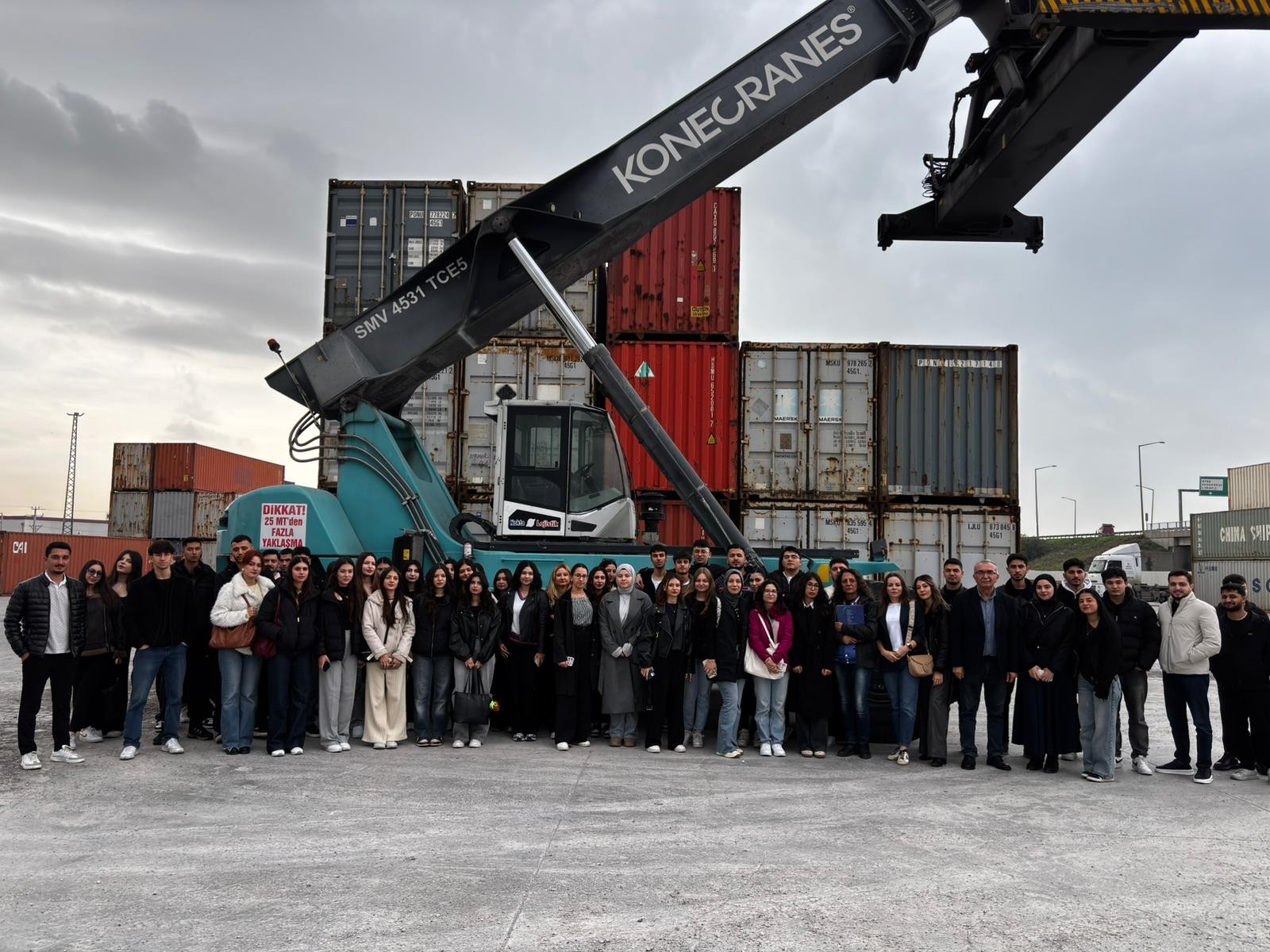 Y&uuml;ksekokulumuz Lojistik Programından Nokta Lojistik Firmasına Teknik Gezi detayı için tıklayınız