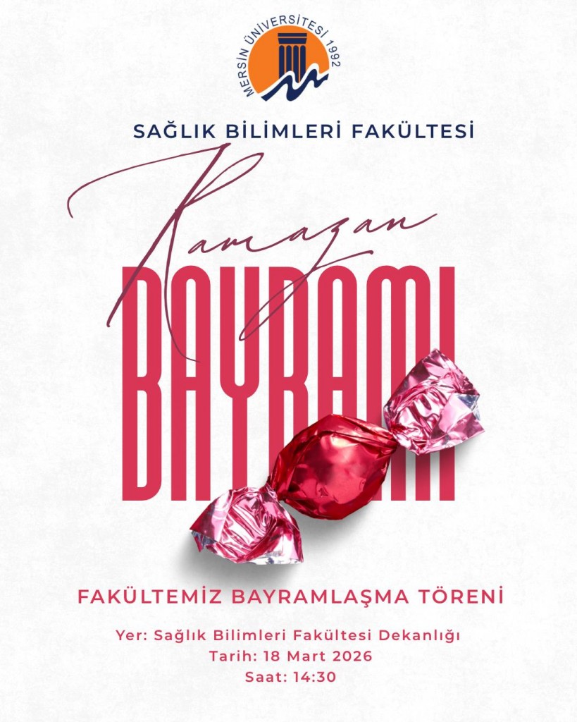 Fak&uuml;ltemiz Bayramlaşma T&ouml;reni detayı için tıklayınız