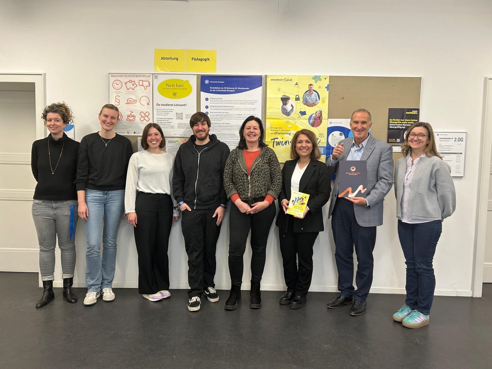 Mersin &Uuml;niversitesi&rsquo;nden Stuttgart&rsquo;ta Akademik ve Kurumsal İş Birliği Temasları detayı için tıklayınız