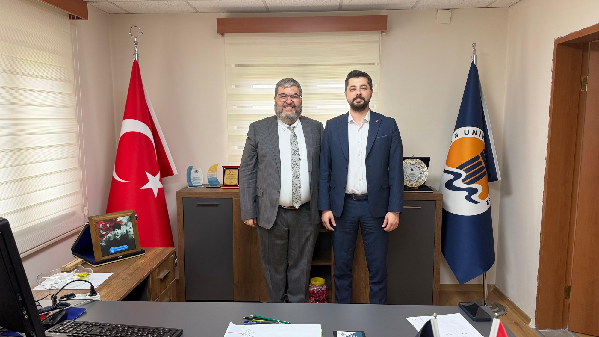 Mersin Gen&ccedil; M&Uuml;SİAD Başkanı Fak&uuml;ltemizi Ziyaret Etti detayı için tıklayınız