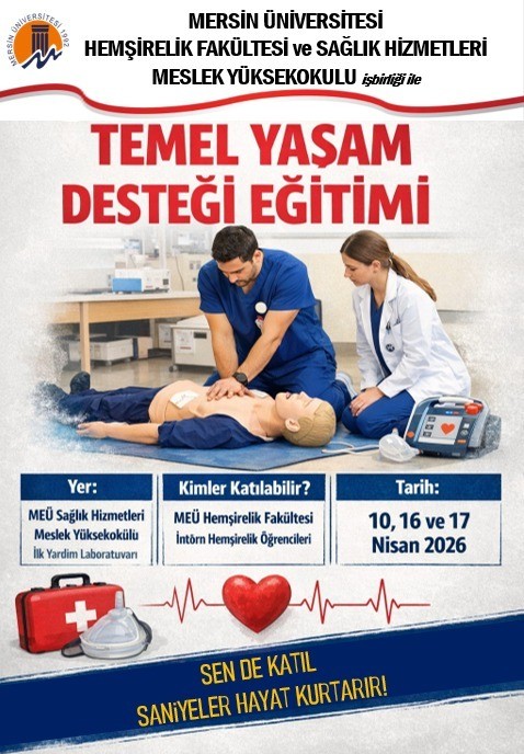 Temel Yaşam Desteği Eğitimi Verilecektir detayı için tıklayınız