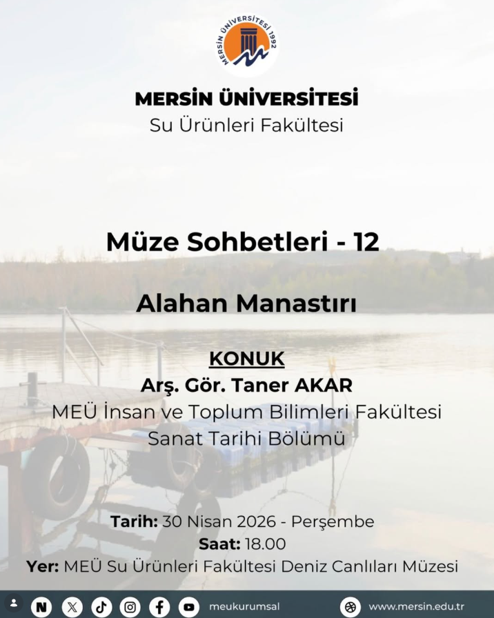 M&uuml;ze Sohbetleri 12-Alahan Manastırı detayı için tıklayınız