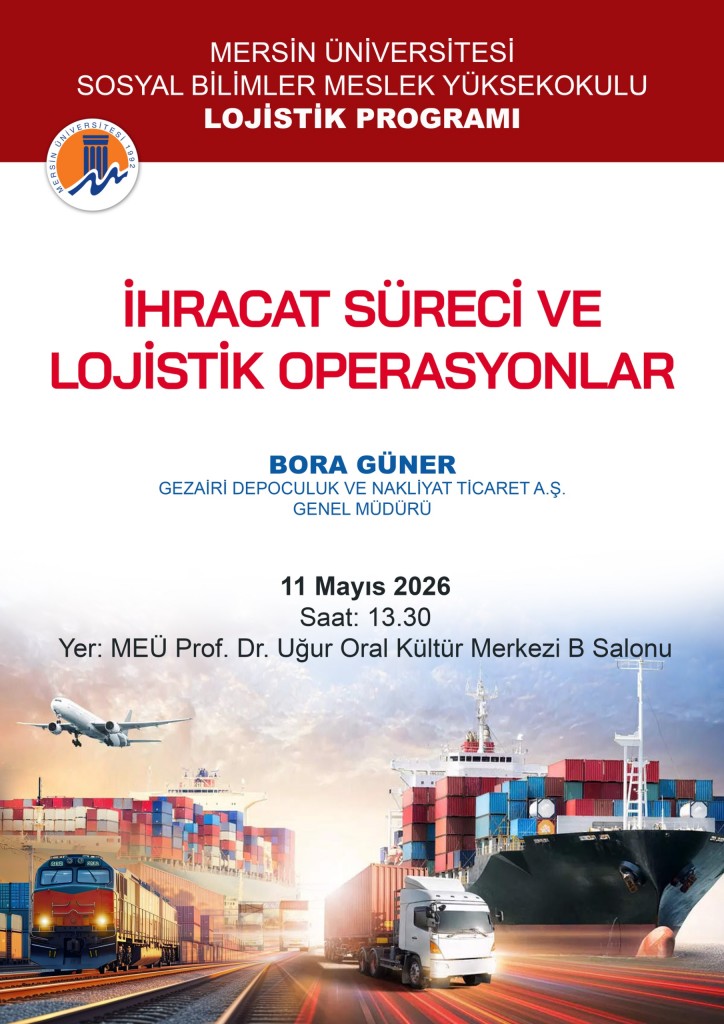 İHRACAT S&Uuml;RECİ VE LOJİSTİK OPERASYONLAR detayı için tıklayınız
