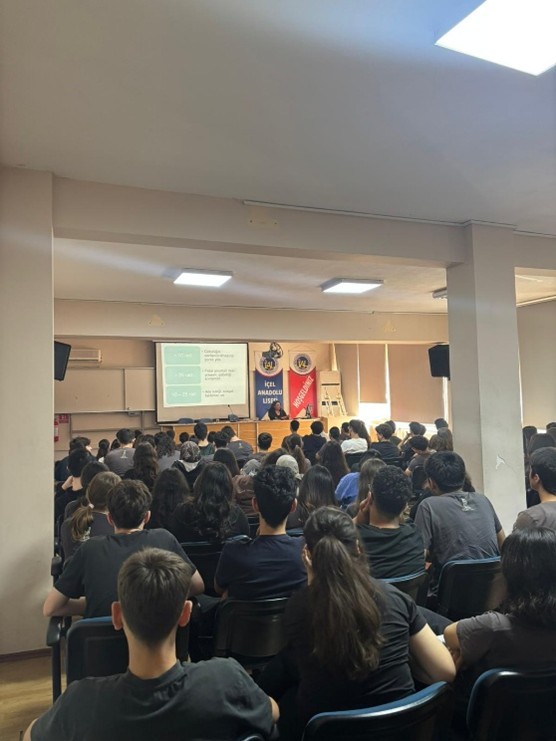 İ&Ccedil;EL ANADOLU LİSESİNDE "RADYASYONDAN KORUNMA Y&Ouml;NTEMLERİ VE RADİSA" EĞİTİMİ detayı için tıklayınız