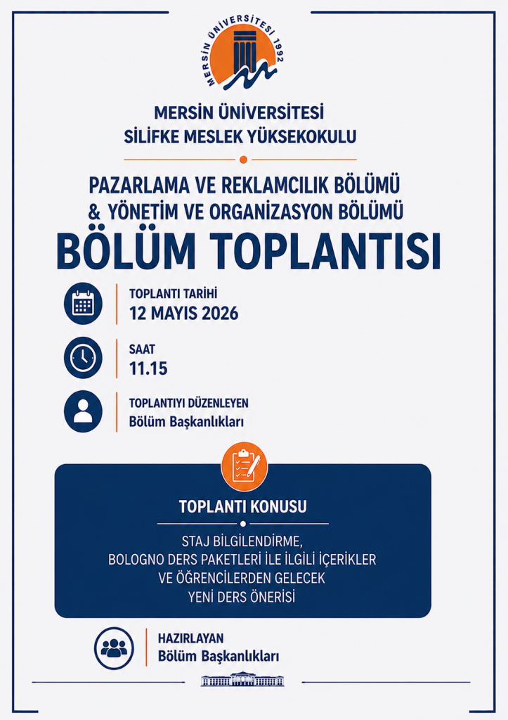 B&Ouml;L&Uuml;M TOPLANTISI (MAYIS AYI) detayı için tıklayınız