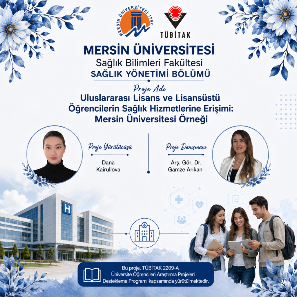 Sağlık Y&ouml;netimi &Ouml;ğrencimizden Tubitak 2209-A Başarısı detayı için tıklayınız