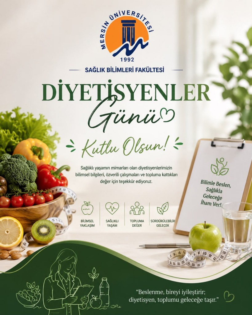 Diyetisyenler G&uuml;n&uuml;m&uuml;z Kutlu Olsun detayı için tıklayınız