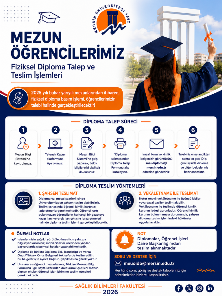MEZUN &Ouml;ĞRENCİLERİMİZİN DİKKATİNE detayı için tıklayınız