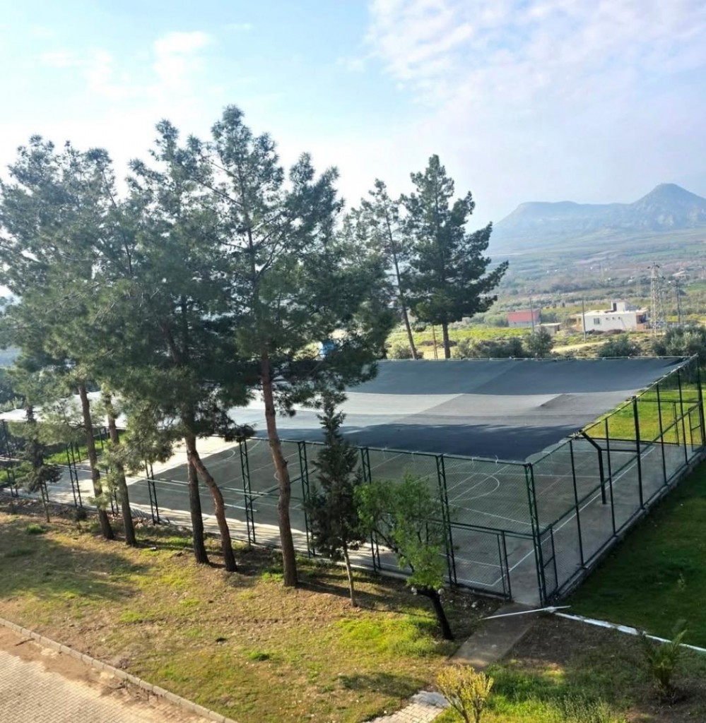 Spor alanımız g&ouml;lgelik sistem ile daha verimli hale getirildi detayı için tıklayınız