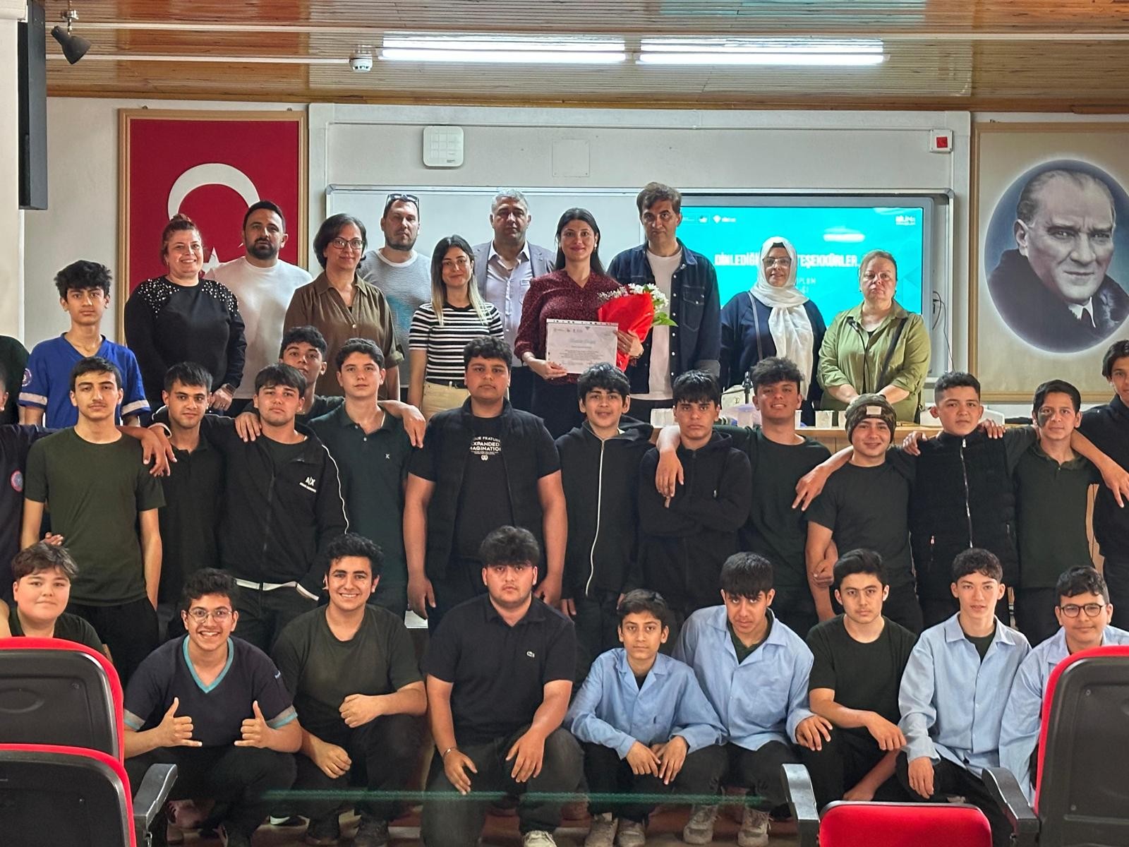 Mersin &Uuml;niversitesi Sağlık Hizmetleri MYO'dan T&Uuml;BİTAK Bilim S&ouml;yleşilerine Katkı detayı için tıklayınız