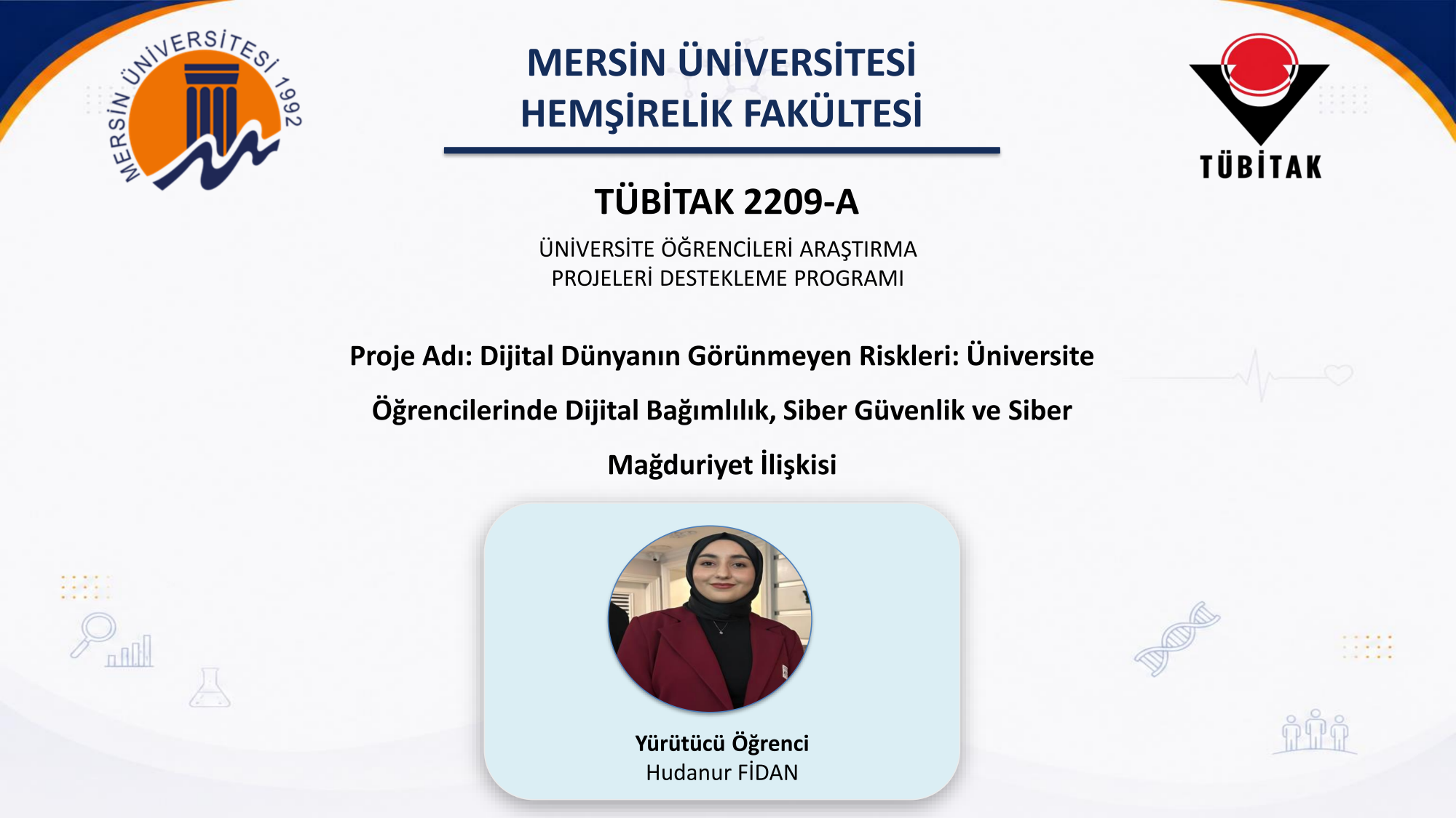 T&uuml;bitak 2025 Yılı 1. D&ouml;nem "2209-a &Uuml;niversite &Ouml;ğrencileri Araştırma Projeleri Destekleme Programı&rdquo; Kapsamında 16 Projemiz Desteklenmeye Hak Kazanmıştır detayı için tıklayınız
