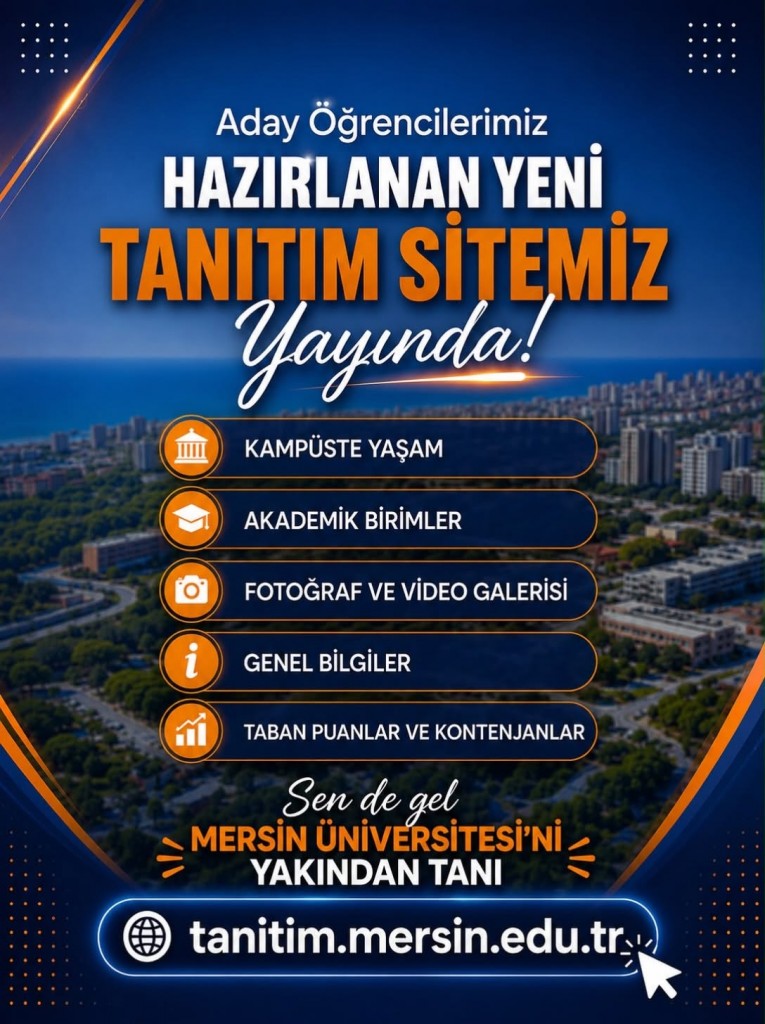 &Uuml;niversitemiz Tanıtım Sayfası Yayında detayı için tıklayınız