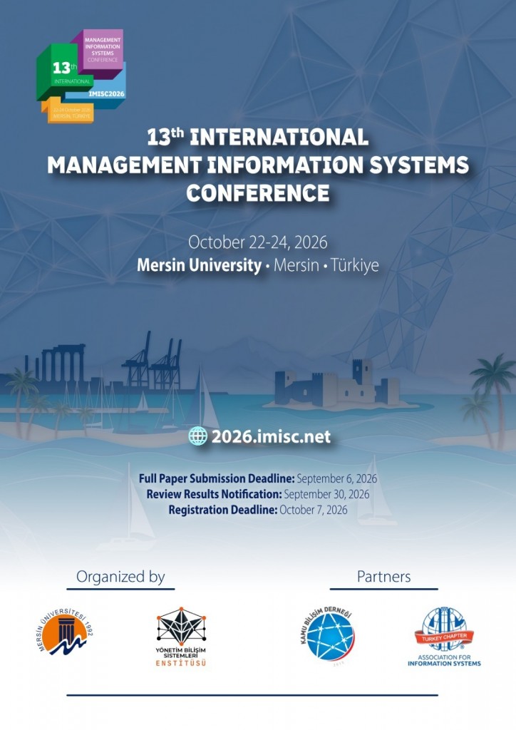 13. Uluslararası Y&ouml;netim Bilişim Sistemleri Konferansı (IMISC 2026) detayı için tıklayınız