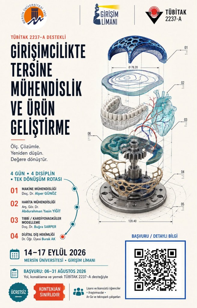 Girişimcilikte Tersine M&uuml;hendislik ve &Uuml;r&uuml;n Geliştirme Eğitimi detayı için tıklayınız
